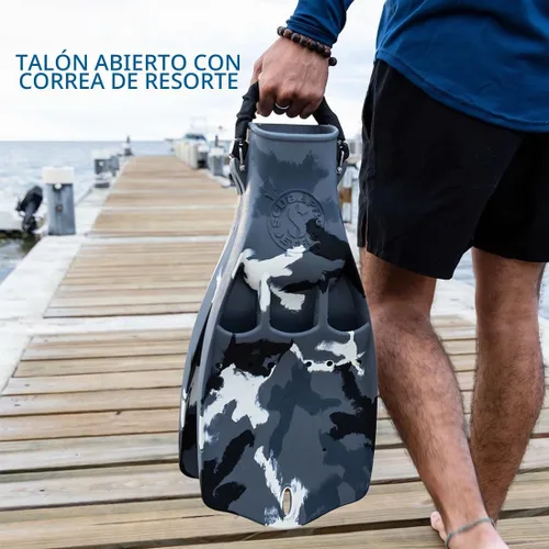 Vista 4 de Scuba Pro – Aletas Jet Negro