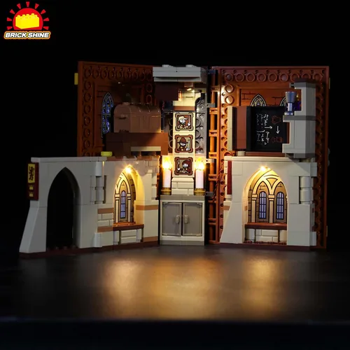 Vista 5 de Kit de luces para Harry Potter Hogwarts Moment Transfiguration Class 76382 (juego de modelos no incluido) (clásico)