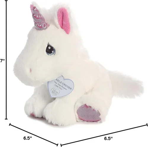 Vista 4 de Aurora World Inc. Peluche de unicornio brillante de 8.5