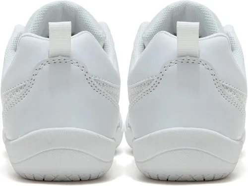 Vista 5 de TWDKCHER Zapatos de animación blancos para niñas y mujeres, zapatos de animación para jóvenes, niñas, zapatos de competición, equipo de baile