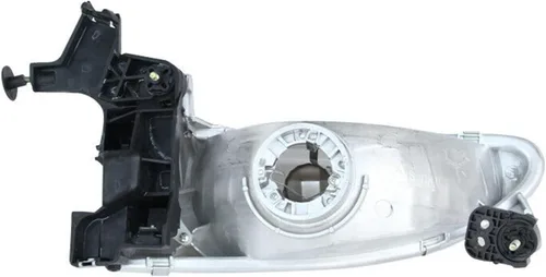 Vista 2 de Kit de reemplazo de faros delanteros LH+RH carcasa cromada lente transparente para Toyota Corolla 1998 1999 2000