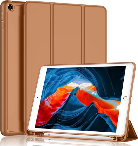 Vista 43 de iMieet - Funda para iPad de 9ª generación 2021/iPad de 8ª generación 2020 de 10.2 pulgadas con soporte para lápices, funda para iPad de 7ª