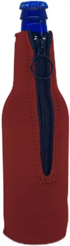 Vista 20 de Botella de cerveza de neopreno en blanco Coolie (1, negro)