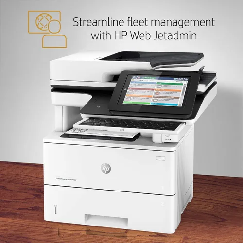 Vista 5 de HP LaserJet Enterprise Flow MFP M527z Wireless Multifunción, copia/fax/impresión/escaneo F2A78A BGJ (renovado)