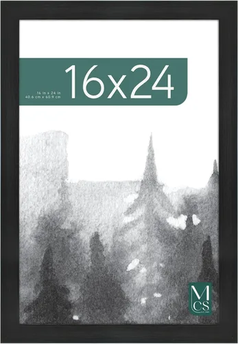 Vista 30 de MCS - Marco para póster con estilo de museo, en madera de granero, de 16 x 20 pulgadas, 2 unidades Barnwood