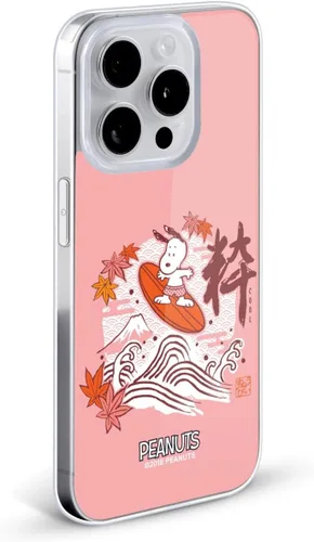 Vista 232 de Carcasa de gel para iPhone 7 Plus/iPhone 8 Plus, diseño de Snoopy Oriental de Peanuts, Badges