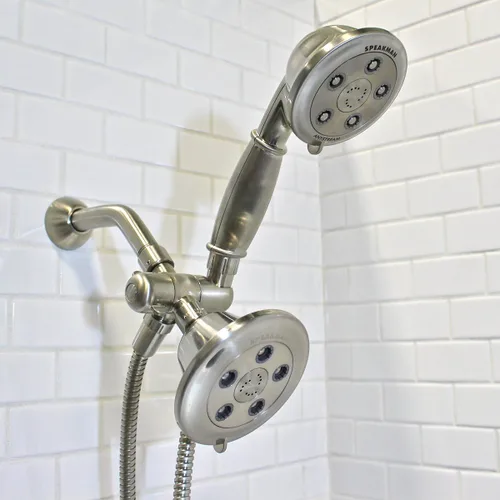 Vista 2 de Speakman VS-233011-BN Chelsea Anystream - Combinación de ducha de 2 vías, 2.5 GPM, níquel cepillado
