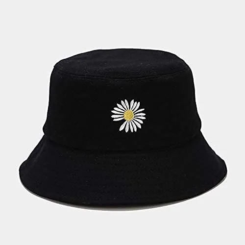 Vista 5 de Daisy-Bucket-Sombreros Reversible Fisherman-Cap Packable Verano Sombrero de protección solar
