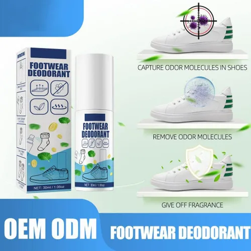 Vista 4 de GOTOTOP Spray para zapatos de pies, olor natural para pies y zapatos, se mantiene todo el día, perfecto para atletas y usuarios casuales (1)
