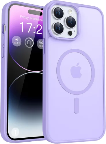 Vista 62 de Funda para teléfono Google Pixel 9 Pro XL, Compatible con Magnético, Protección contra Caídas de Grado Militar Translúcida Mate Resistente a Golpes