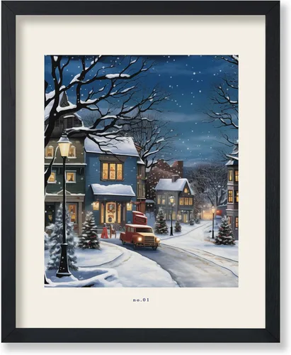 Vista 28 de Poster Master A Holly Jolly - Póster navideño, arte de invierno, diseño de pared moderno, regalo para hombres y mujeres, gran decoración para sala