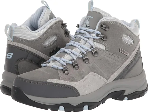 Vista 7 de Skechers Trego Alpine Trail - Botas de senderismo de ajuste relajado para mujer