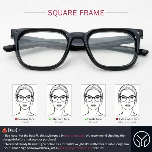 Vista 7 de Lentes cuadrados de moda para mujeres y hombres, lentes de bloqueo de luz azul de moda para computadora