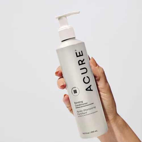Vista 3 de Acure Acondicionador Bonding - Acondicionador de humedad profunda para mujeres y hombres con cabello seco, dañado, fino, seco, dañado, teñido