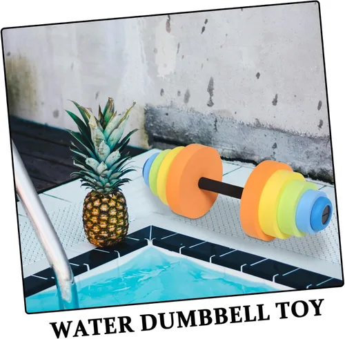 Vista 3 de KICHOUSE Adjustable Eva Foam Dumbbell for Boy Girl Lightweight Water Aerobics Exercise Equipment for Boy Girl for Kindergarten Fitness Activities