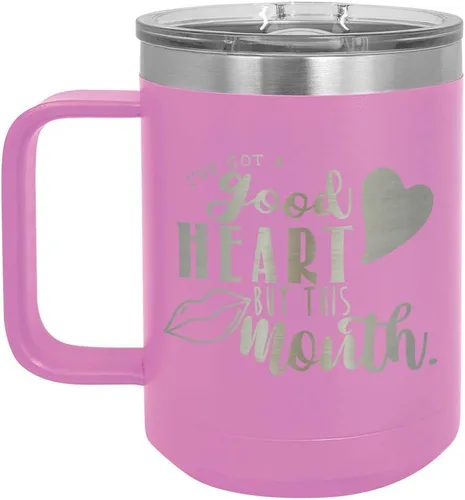 Vista 9 de Taza de café de 15 onzas con tapa superior deslizante, con aislamiento, ideal para regalo de cumpleaños o Navidad de mujeres y hombres
