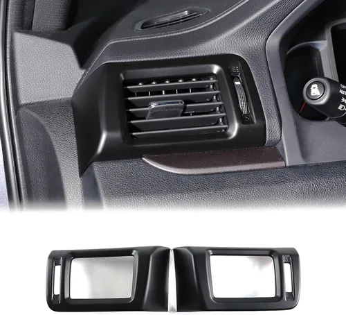 Vista 8 de 2 piezas de marco de ventilación lateral para Honda Pilot 2016-2022/ Ridgeline 2017-2024/ Passport 2019-2024, accesorios de cubierta de salida