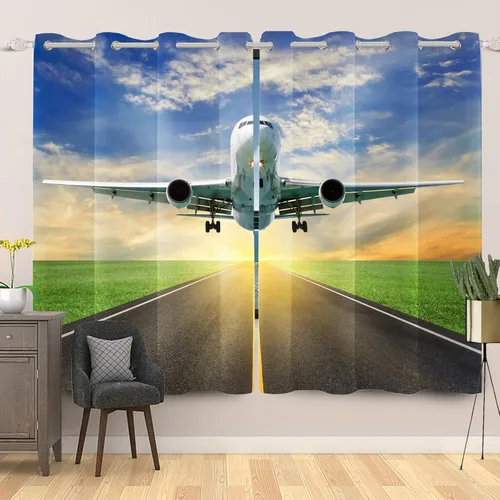 Vista 12 de Cortinas opacas de fútbol para dormitorio de niños, con temática deportiva, para sala de fútbol, cortinas de fútbol en blanco y negro