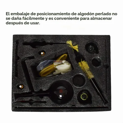Vista 6 de Aparato de destilación de vidrio 1000ML Aparato de destilación de extracción de aceite esencial Kit de cristalería de laboratorio Kit de destilador