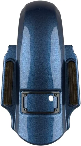 Vista 39 de Advanblack Dominator - Guardabarros trasero estirado para Harley Davidson Touring 2014+, deslizamiento de treet, Road Glide