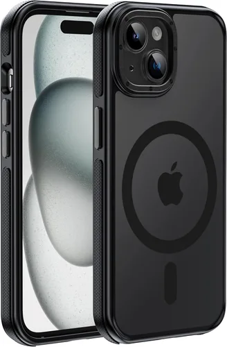 Vista 27 de Funda magnética fuerte para iPhone 12 Pro Max [Protección de grado militar de 10 pies] Compatible con MagSafe, funda protectora a prueba de golpes