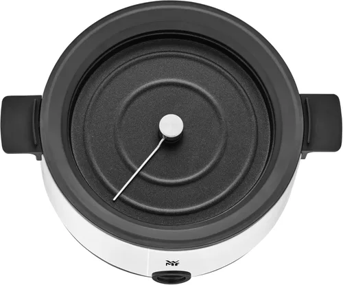 Vista 6 de WMF KITCHENminis - Máquina de palomitas de maíz para hacer palomitas de maíz, compacta, gran capacidad (2.2 litros), fácil operación, tapa