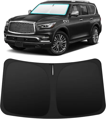 Vista 116 de INSAUTO Accesorios para parasol de parabrisas de ajuste personalizado para Acura RDX 2019-2026, parasol plegable para ventana delantera, reflector