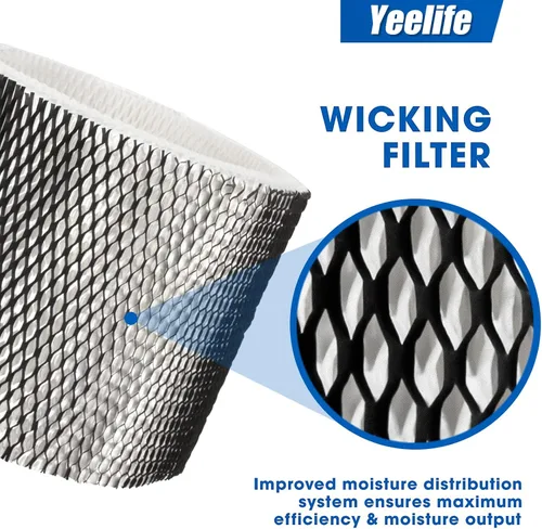 Vista 3 de HWF75 - Repuesto de filtro humidificador para Holmes HWF75CS, HWF75PDQ-U, filtro D, filtro humidificador Sunbeam Cool Mist SCM3501, SCM3502