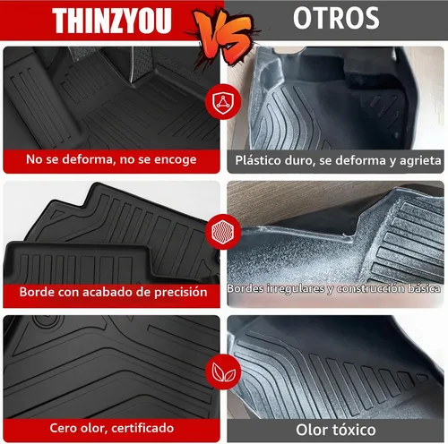 Vista 5 de Juego de alfombrillas para Hyundai Tucson 2022-2025 2026