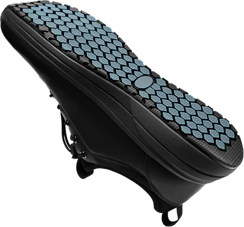 Vista 5 de LARNMERN Zapatos de trabajo antideslizantes para hombre, zapatos de cocina impermeables para cocinero, zapatos de trabajo, antideslizantes