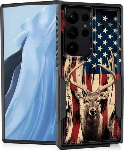 Vista 31 de Funda para Galaxy A14 5G, resistente de doble capa híbrida de policarbonato duro, goma suave, a prueba de golpes, funda protectora resistente
