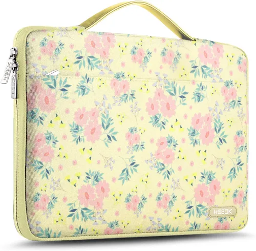 Vista 22 de Hseok - Funda para laptop de 13 a 14 pulgadas, maletín para computadora TSA L01G02