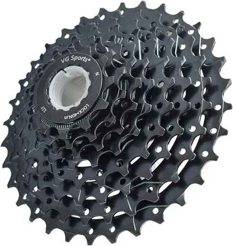 Vista 10 de VG SPORTS 8 Speed Cassette 11-25T/11-28T/11-32T/11-36T/11-40T/11-42T for Road Bike/MTB Cassette, Bike Cassette Compatible with Shimano/Sram