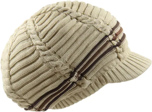 Vista 37 de RW Gorro de punto acanalado clásico Rasta 100% algodón