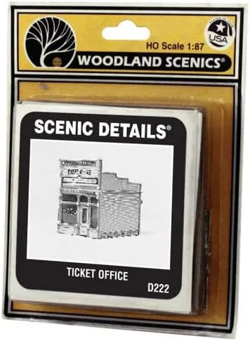 Vista 5 de Taquilla Scenic Detalles Woodland Scenics