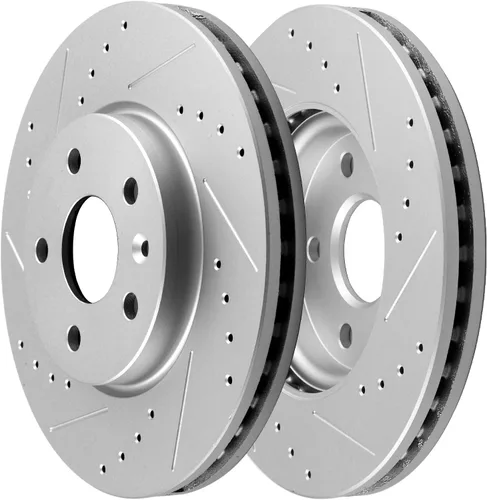 Vista 22 de SCITOO Kits de rotores de freno de disco trasero para Jeep Grand Cherokee 1999-2004