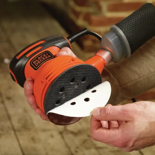 Vista 2 de Black & Decker BDERO100 Lijadora orbital de 5 pulgadas