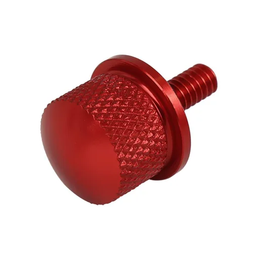 Vista 4 de X AUTOHAUX Tornillo de montaje de perno de asiento trasero de aleación de aluminio rojo para Harley Davidson Sportster 1996-2017