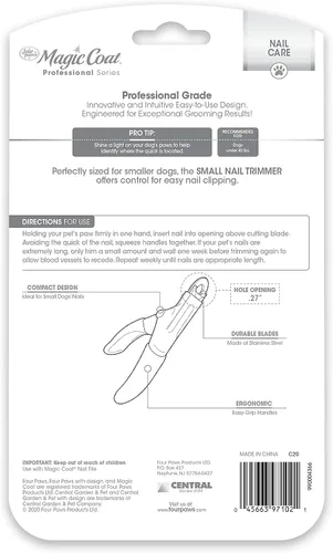 Vista 8 de Four Paws Magic Coat Professional Series - Cortadora de uñas para perros pequeños