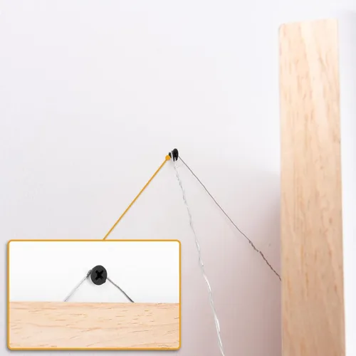 Vista 8 de Tornillos de pared secos negros (1 pulgada (75 tornillos))