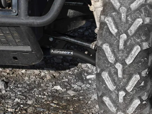 Vista 3 de SuperATV Brazos A de desplazamiento delantero de 2 "para Polaris Bobcat Serie 3400 (2009-2014) - Negro