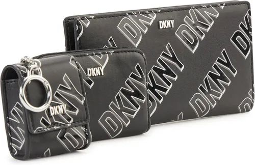 Vista 2 de DKNY Cartera clásica Phoenix 3 en 1 para mujer, Casual Phoenix - Juego de cartera clásica 3 en 1