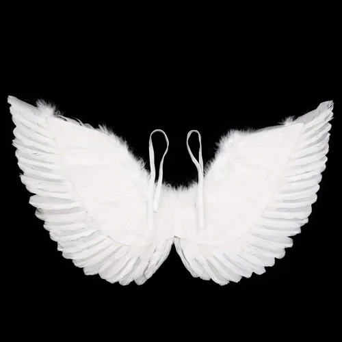 Vista 4 de Angel Feather Wing for Women Halloween Party Costume Accessory