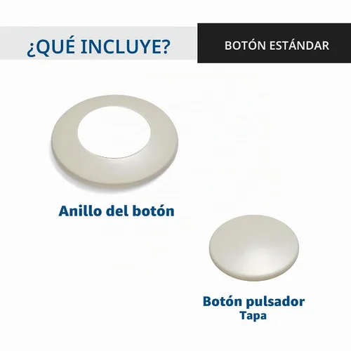 Vista 2 de Insinkerator STC-BIS Botón pulsador interruptor SinkTop, Color Bizcocho Biscuit