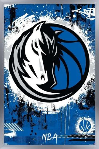 Vista 9 de Trends International NBA Dallas Mavericks - Póster de pared con logotipo Maximalist 23