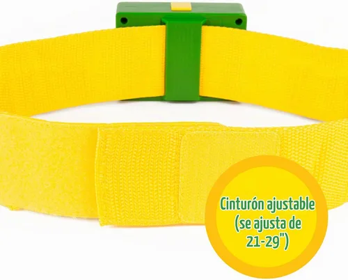 Vista 5 de John Deere Deluxe - Cinturón de herramientas parlante de lujo - Juego de 7 piezas de herramientas para niños - Juguetes de construcción interactivos