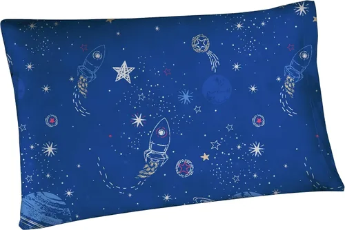 Vista 14 de MAG Juego de 2 fundas de almohada estándar de color blanco, 20 x 26 pulgadas, para niños, adolescentes