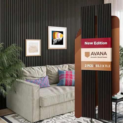 Vista 26 de Paquete de Muestras de Color de Paneles de Pared Acústicos Avana - Paneles de Madera Premium para Decoración de Paredes - Insonorización