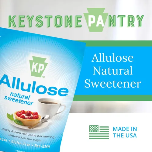 Vista 6 de Keystone Pantry - Edulcorante de alulosa, sustitutos de azúcar bajos en calorías y bajos en carbohidratos, sustituto natural del azúcar de alulosa