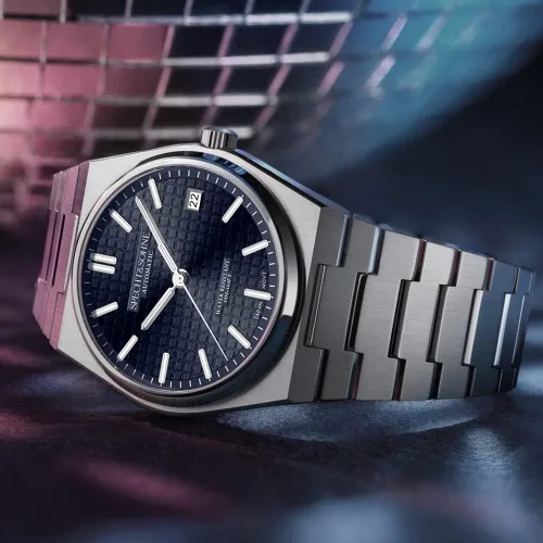 Vista 4 de TACTO Specht&Sohne - Reloj para hombre Japan Miyota 8215 Movt, relojes mecánicos automáticos de acero inoxidable, zafiro luminoso, 164.0 ft